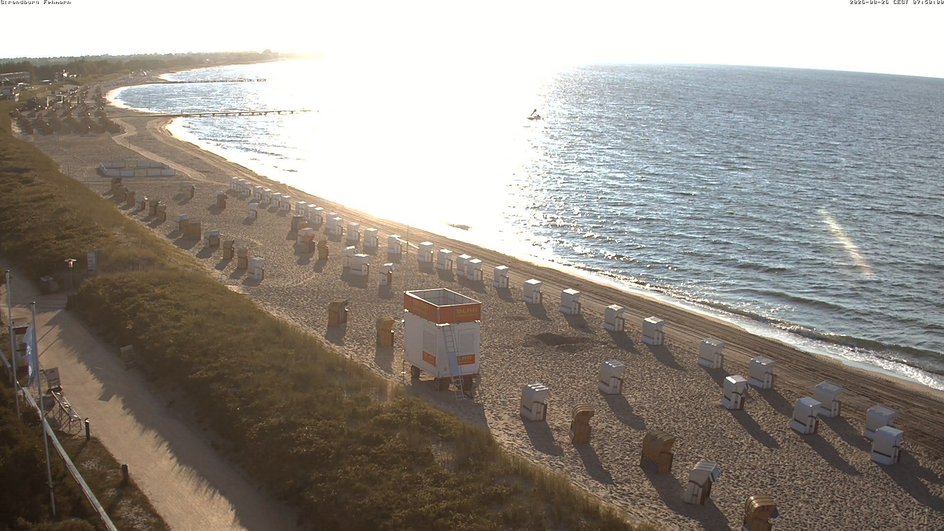 Strandburg Webcam Burgtiefe Südstrand Fehmarn
