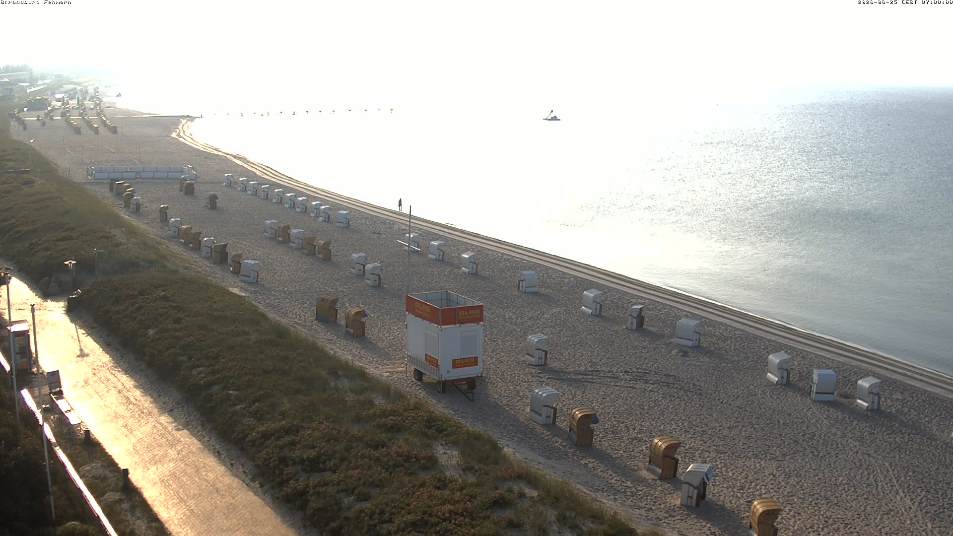 Strandburg Webcam Burgtiefe Südstrand Fehmarn