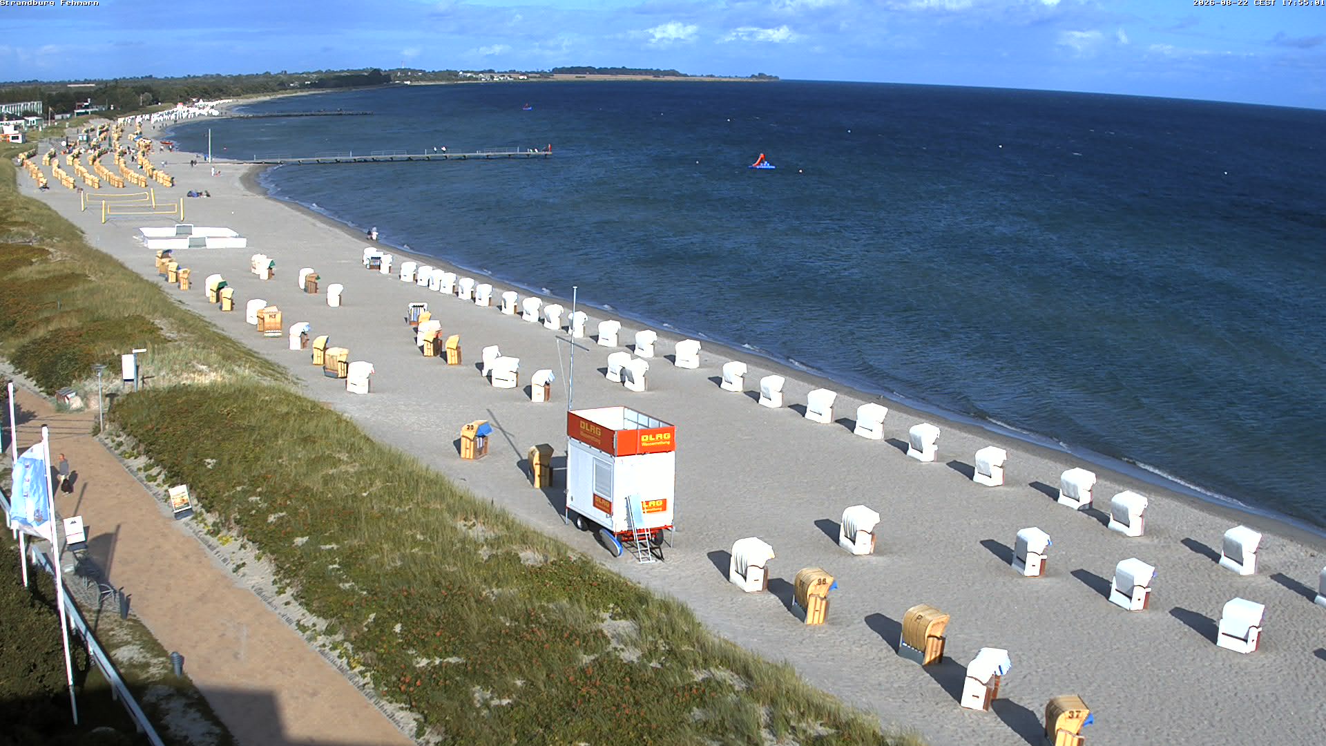 Webcam Strandburg (Südstrand)